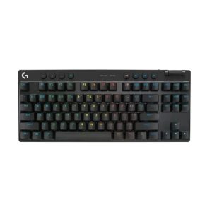 Logitech Pro X TKL Lightspeed Wireless Gaming Keyboard - Black - Tashqila