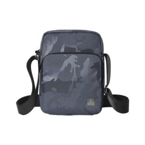 Wiwu Camou Crossbody Backpack With Charging Port - Grey - Tashqila