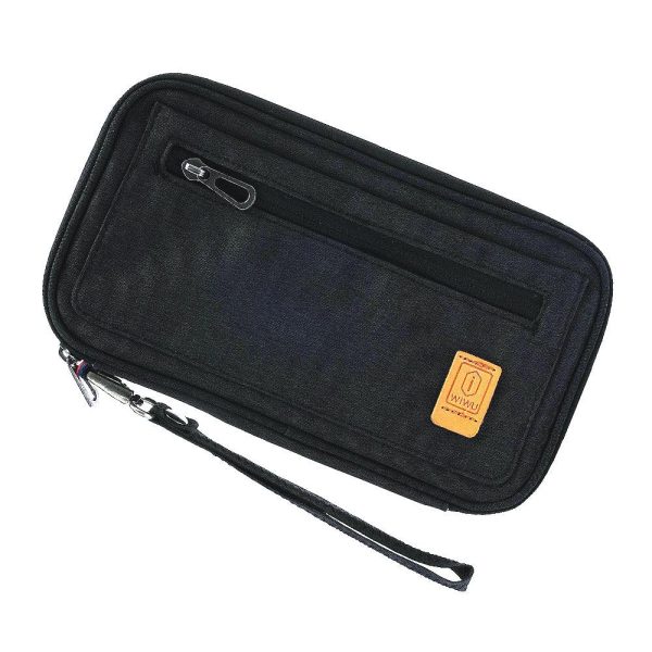 Wiwu Pioneer Passport Pouch - Black - Tashqila
