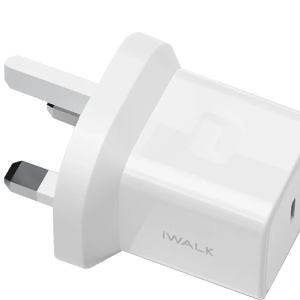 iWalk Leopard 20W Pd Usb-C Travel Charger- White - Tashqila