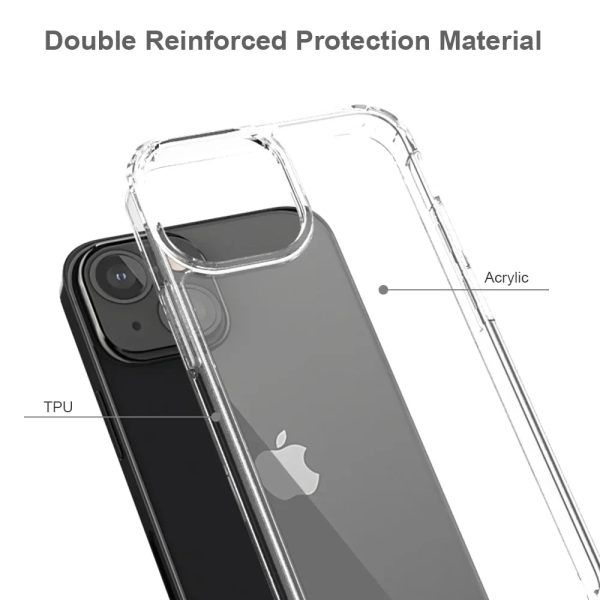 Armor-X Ahn Shockproof Protective Case For iPhone 13 - Clear - Tashqila