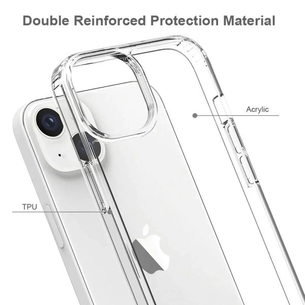 Armor-X AHN Shockproof Case For iPhone 14 - Clear - Tashqila