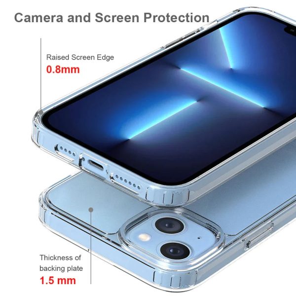 Armor-X AHN Shockproof Protective Case For iPhone 14 Plus - Clear - Tashqila