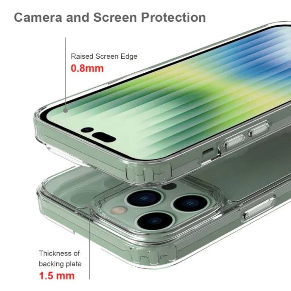 Armor-X AHN Shockproof Protective Case For iPhone 14 Pro Max - - Clear - Tashqila