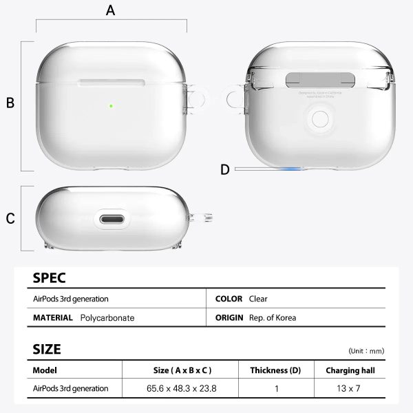 Araree Airpod 3 Nukin Clear - Case - Tashqila