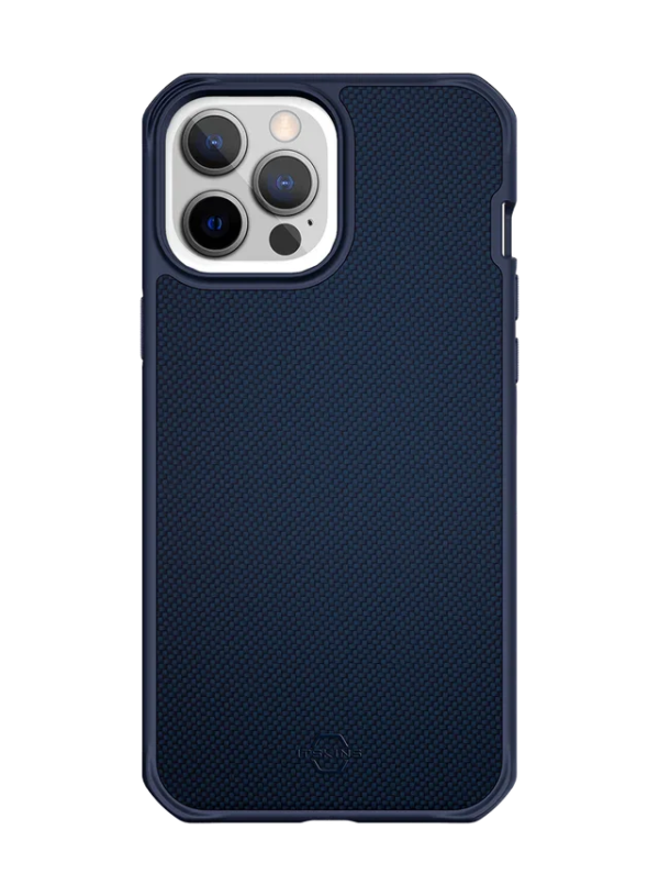 Itskins Hybrid Ballistic iPhone 13 Pro Max Case - Dark Blue - Tashqila