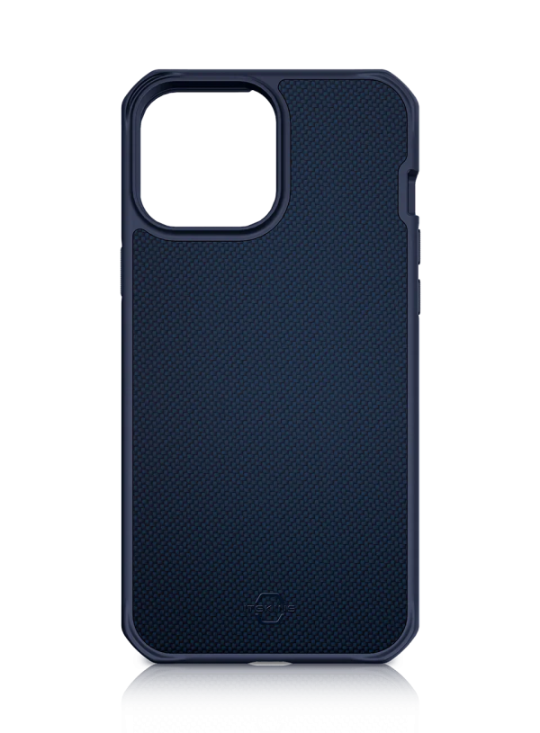 Itskins Hybrid Ballistic iPhone 13 Pro Max Case - Dark Blue - Tashqila