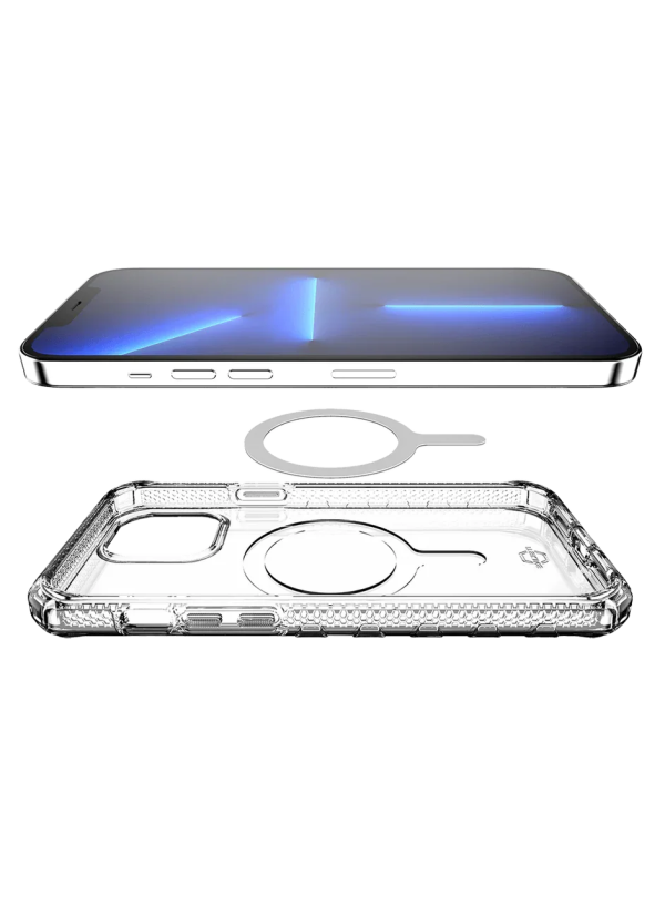 Itskins Supreme Magclear iPhone 13 Pro Max Cover - Transparent - Tashqila