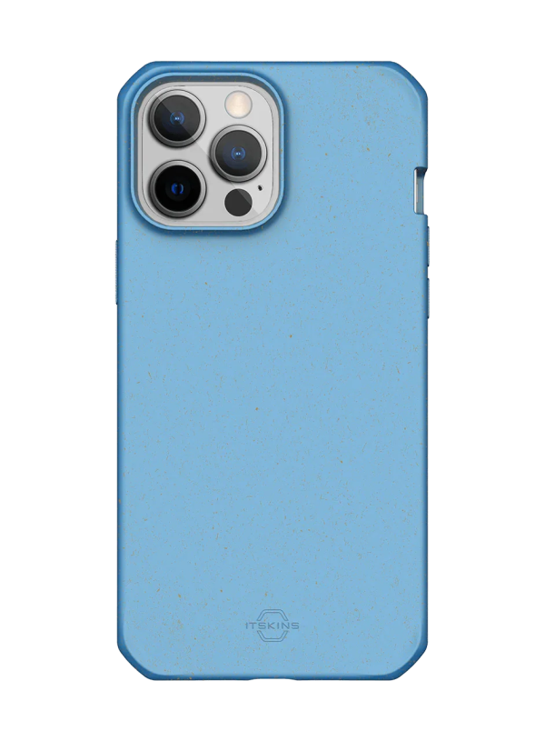 Itskins Feroniabio Terra iPhone 13 Pro Max Cover - Blue - Tashqila