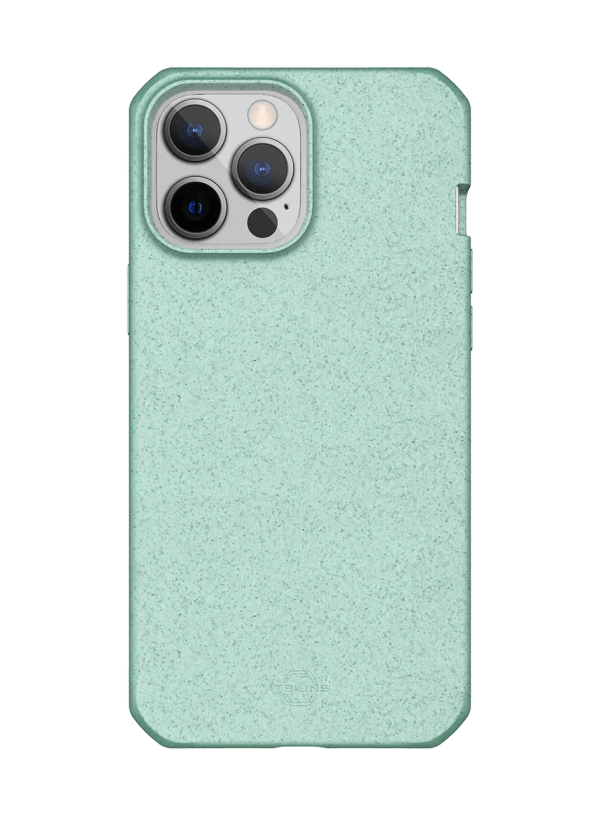 Itskins Feroniabio Terra iPhone 13 Pro Max Cover - Light Green - Tashqila