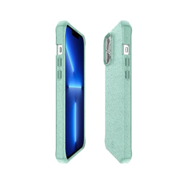 Itskins Feroniabio Terra iPhone 13 Pro Max Cover - Light Green - Tashqila