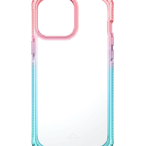 Itskins Supreme Prism iPhone 13 Pro Max Cover - Light Blue And Light Pink - Tashqila