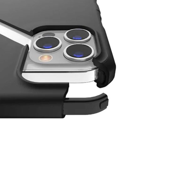 Itskins Supreme Solid iPhone 13 Pro Max Cover - Charcoal Black - Tashqila