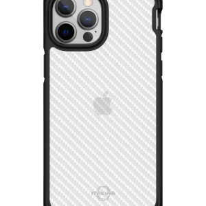 Itskins Hybrid Tek iPhone 13 Pro Case - Black And Transparent - Tashqila