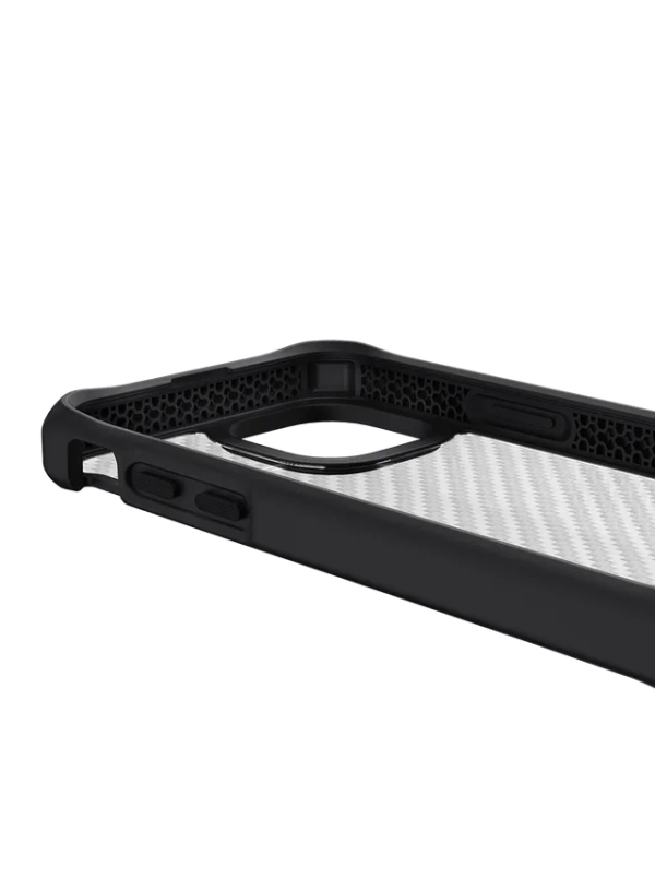 Itskins Hybrid Tek iPhone 13 Pro Case - Black And Transparent - Tashqila