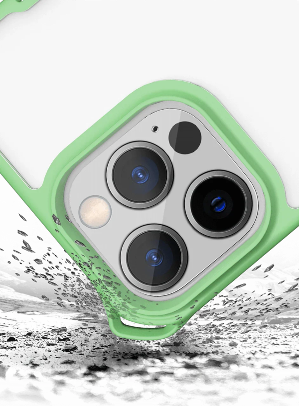 Itskins Hybrid Sling iPhone 13 Pro Cover - Light Green - Tashqila