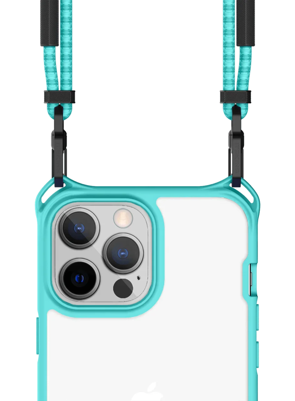 Itskins Hybrid Sling iPhone 13 Pro Cover - Light Blue - Tashqila