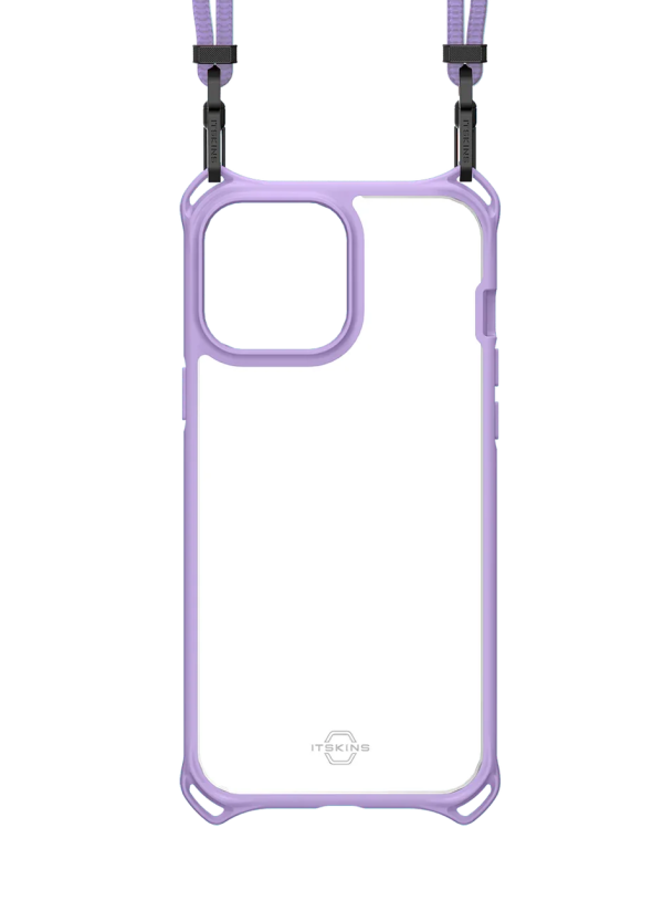 Itskins Hybrid Sling iPhone 13 Pro Cover - Light Purple - Tashqila