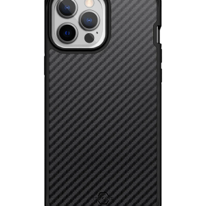 Itskins Hybrid Mag Carbon iPhone 13 Pro Series Cover - Black1 - Tashqila