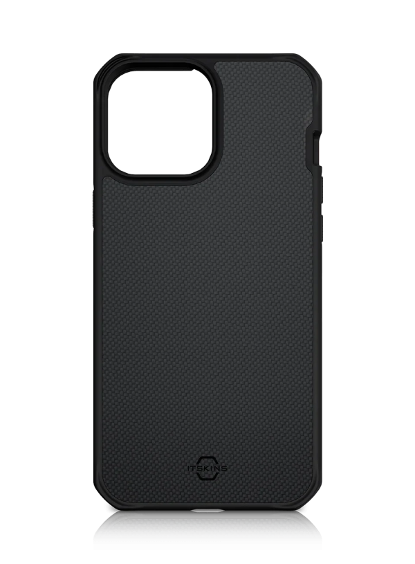 Itskins Hybrid Ballistic iPhone 13 Pro Case - Black - Tashqila