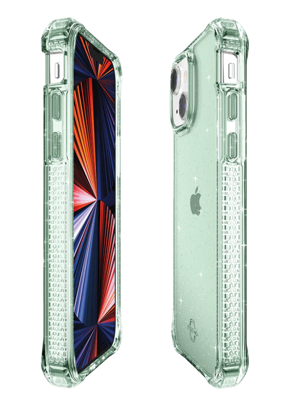 Itskins Hybrid Spark iPhone 13 Pro Cover - Light Green - Tashqila