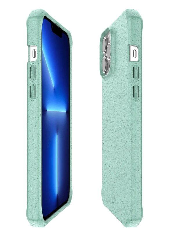 Itskins Feroniabio Terra iPhone 13 Pro Cover - Light Green - Tashqila