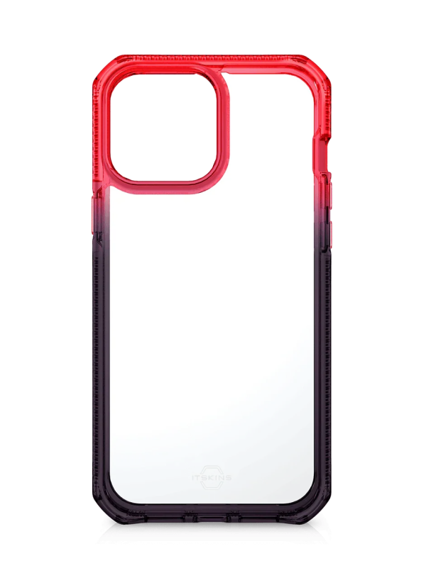 Itskins Supreme Prism iPhone 13 Pro Cover - Coral And Black - Tashqila