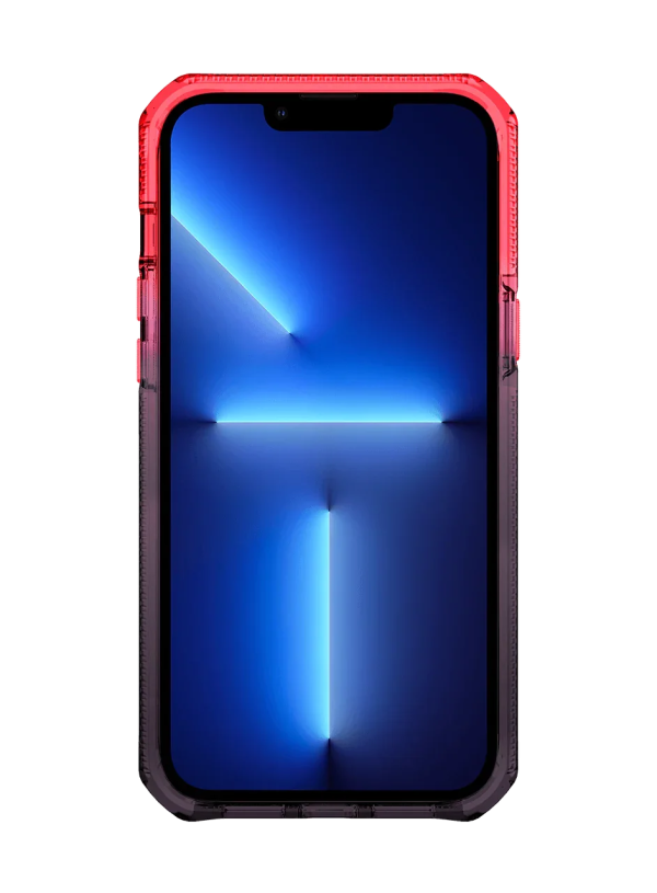 Itskins Supreme Prism iPhone 13 Pro Cover - Coral And Black - Tashqila