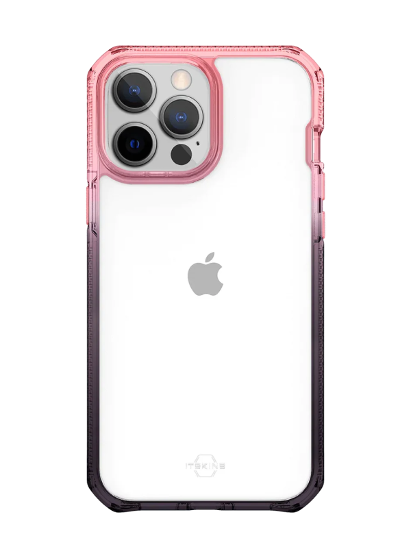 Itskins Supreme Prism iPhone 13 Pro Cover - Light Pink And Grey - Tashqila