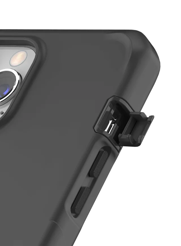 Itskins Supreme Solid iPhone 13 Pro Cover - Charcoal Black - Tashqila