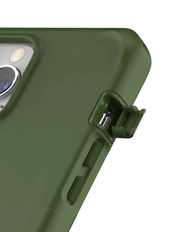 Itskins Supreme Solid iPhone 13 Pro Cover - Olive Green - Tashqila