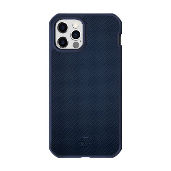 Itskins Hybrid Ballistic iPhone 12 & 12 Pro Magsafe Case - Dark Blue - Tashqila