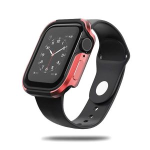 Wiwu Defense Armor Series Case For Apple Watch 44/45 Mm - Red - Tashqila