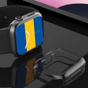 Araree Nukin Bumpur Case For Apple Watch - 45Mm - Clear - Tashqila