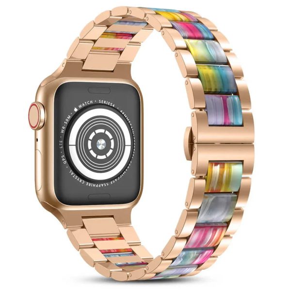 Wiwu Watch 49/46/45/44 Mm Resin Steel Strap - Colorful - Tashqila