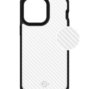 Itskins Hybrid Tek iPhone 14 Pro Max Case - Black And Transparent - Tashqila