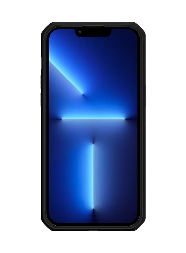 Itskins Hybrid Tek iPhone 14 Pro Max Case - Black And Transparent - Tashqila