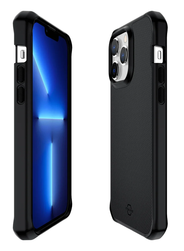Itskins Ballistic Carbon iPhone 14 Pro Max Magsafe Case - Black - Tashqila