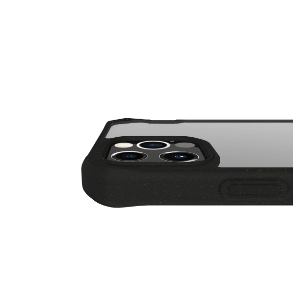 Itskins Feroniabio Pure iPhone 12 Pro Max Case - Black And Transparent - Tashqila