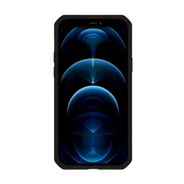 Itskins Feroniabio Pure iPhone 12 Pro Max Case - Black And Transparent - Tashqila