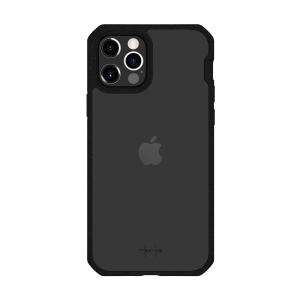 Itskins Feroniabio Pure iPhone 12 Pro Max Case - Black And Transparent - Tashqila