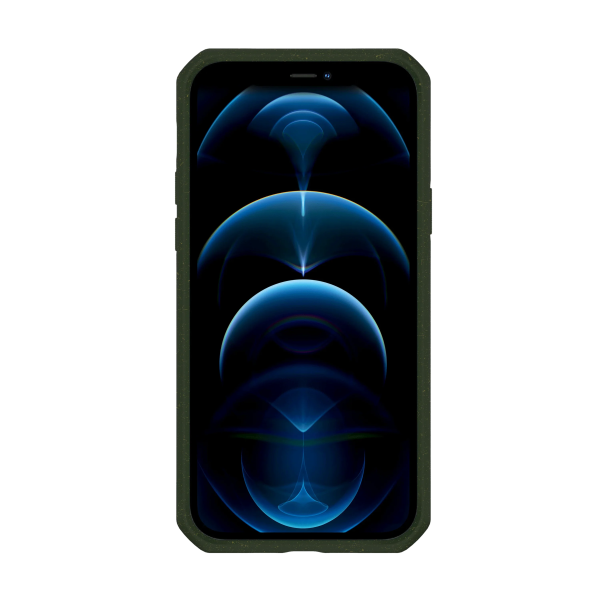 Itskins Feroniabio Pure iPhone 12 Pro Max Case - Kaki And Transparent - Tashqila