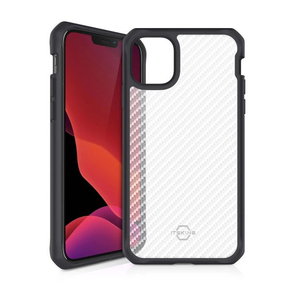 Itskins Hybrid Tek iPhone 12 Pro Max Case - Black And Transparent - Tashqila