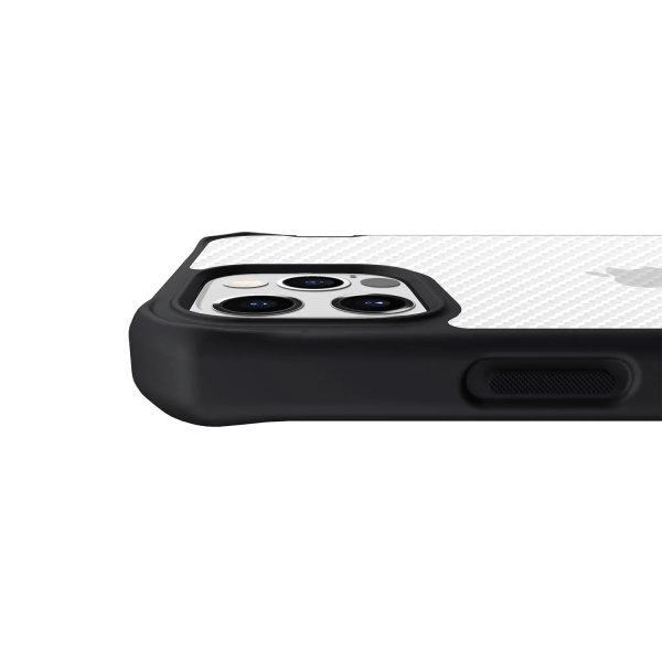 Itskins Hybrid Tek iPhone 12 Pro Max Case - Black And Transparent - Tashqila