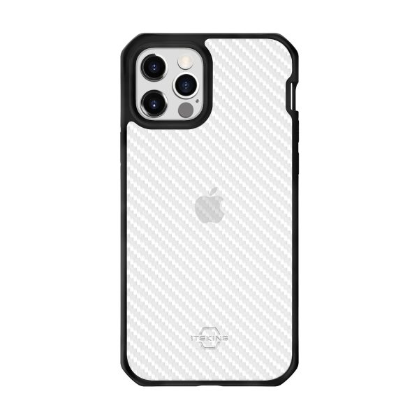 Itskins Hybrid Tek iPhone 12 Pro Max Case - Black And Transparent - Tashqila