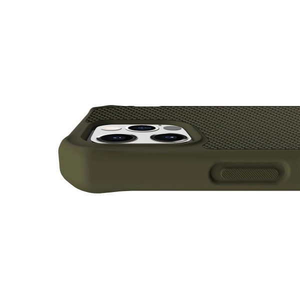 Itskins Hybrid Ballistic iPhone 12 Pro Max Magsafe Case -Kaki - Tashqila