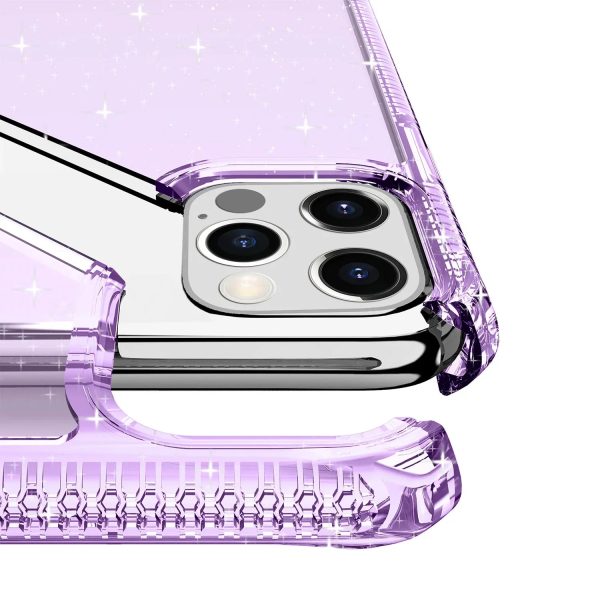Itskins Feroniabio Pure iPhone 12 Pro Max Case - Purple And Transparent - Tashqila