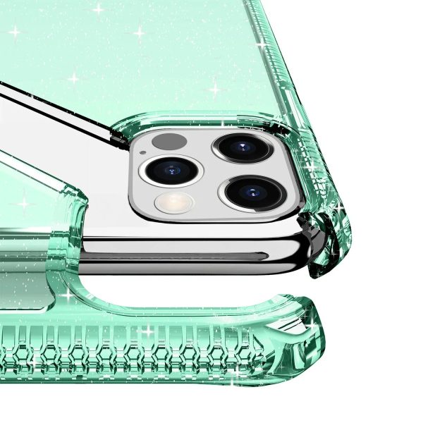 Itskins Hybrid Spark iPhone 12 Pro Max Case - Tiffany Green - Tashqila