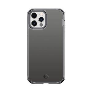 Itskins Hybrid Glass iPhone 12 Pro Max Cover - Space Grey - Tashqila