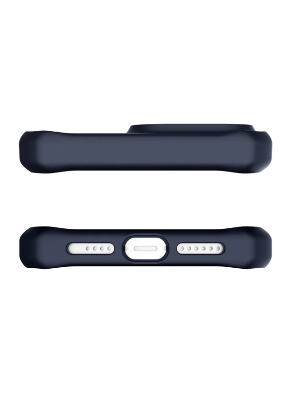 Itskins Hybrid Tek iPhone 14 Pro Case - Deep Blue And Transparent - Tashqila